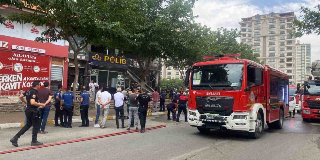 Şanlıurfa’da Atış Poligonunda Korkutan Yangın