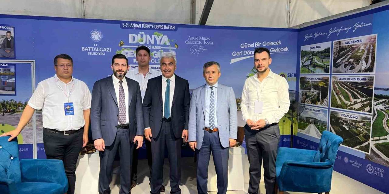 Battalgazi’de Çevrefest’te Projelerini Tanıttı