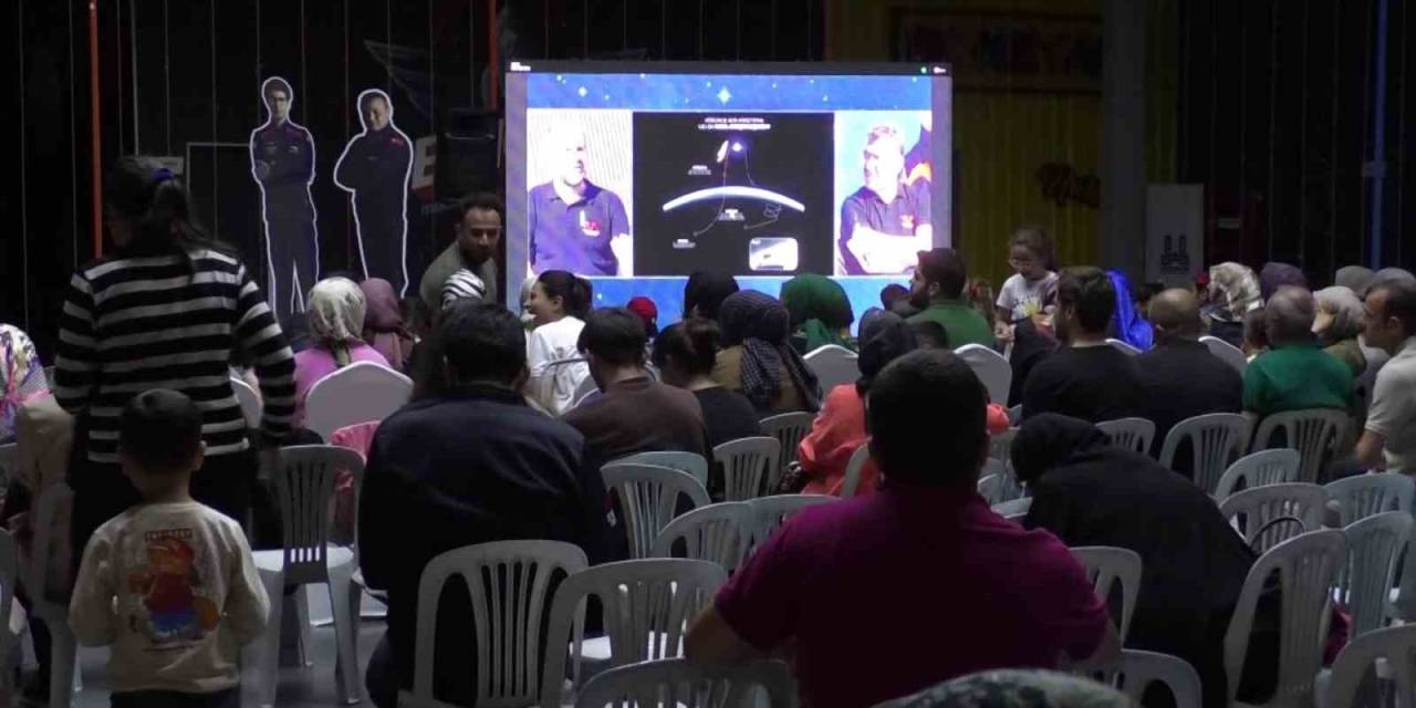 Uzay Yolculuğu Erzurum’da Canlı Olarak Takip Edildi