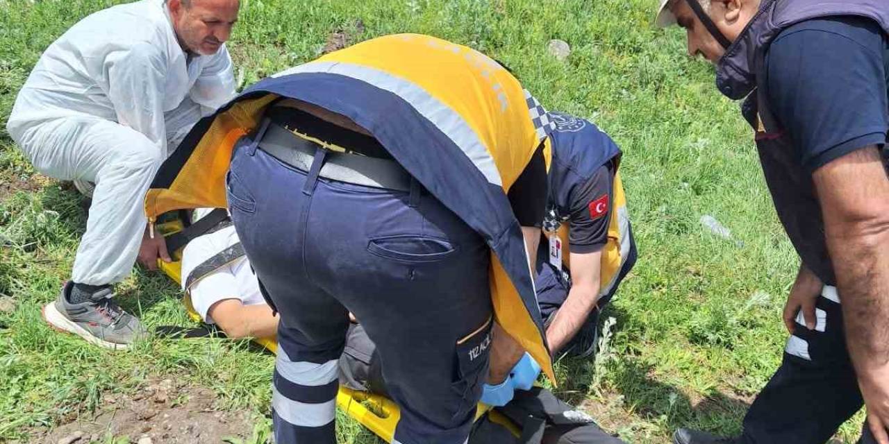 Kars’ta Trafik Kazası: 1 Yaralı