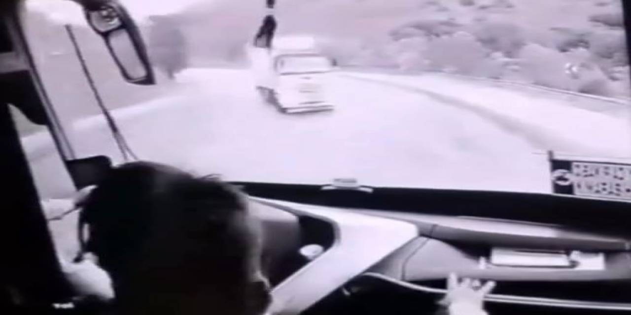 2 Kişinin Hayatını Kaybettiği Kaza Anına Ait Görüntüler Ortaya Çıktı