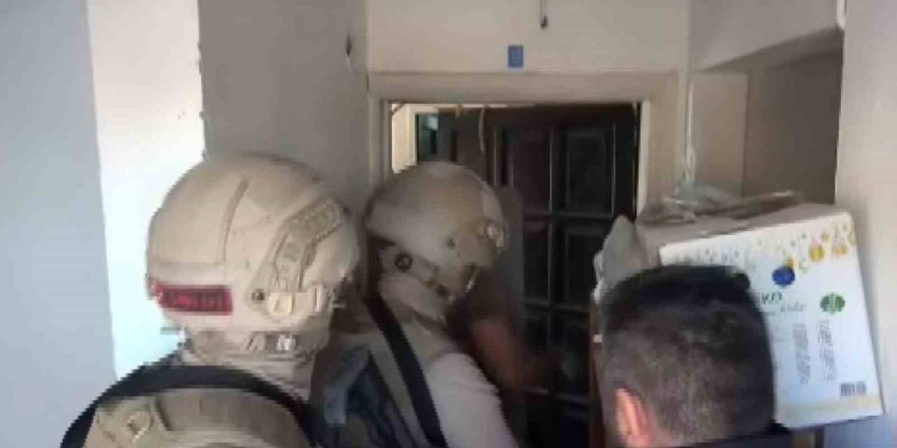 Alanya’da Helikopter Destekli Uyuşturucu Operasyonu