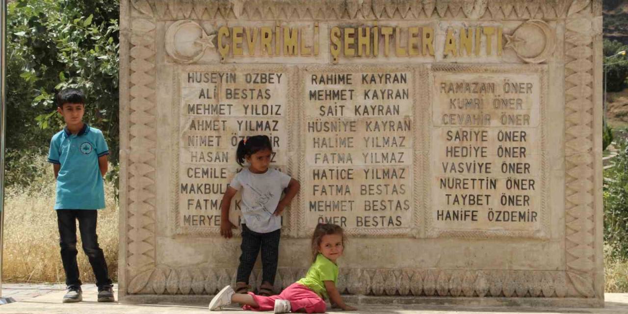 Şırnak’ın Çevrimli Köyünde 34 Yıl Önce Terör Örgütü Pkk’nın Katlettiği 27 Kişi Anıldı