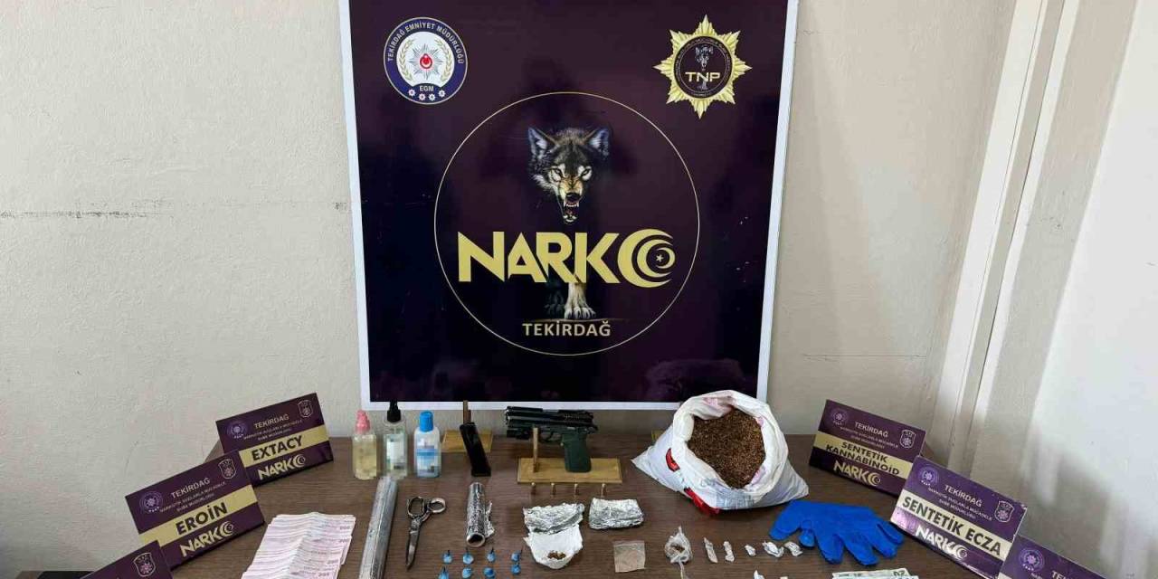 Tekirdağ’da Uyuşturucu Operasyonu