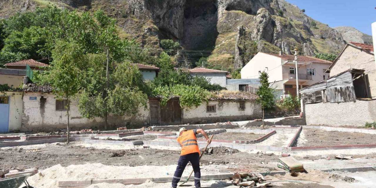 İnönü’de İkinci Park Yapımı Devam Ediyor
