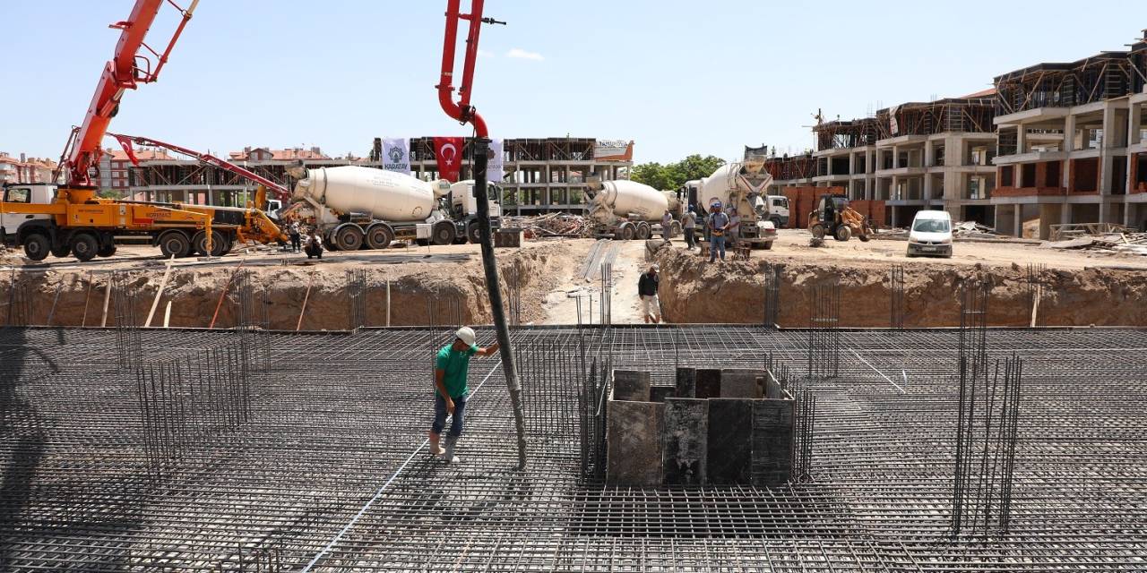 Karatay’ın 600 Dairelik 44. Konut Hamlesinde Temeller Atıldı