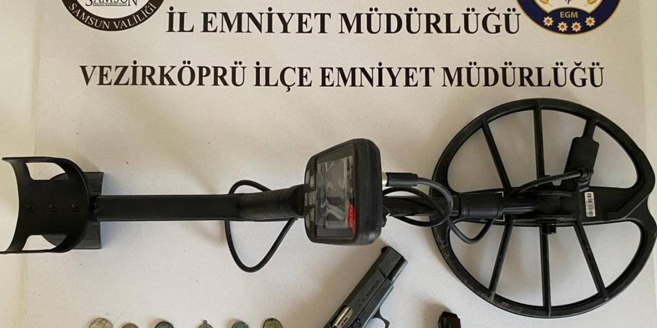 Samsun’da 17 Adet Sikke Ve 5 Adet Tarihi Eser Ele Geçirildi