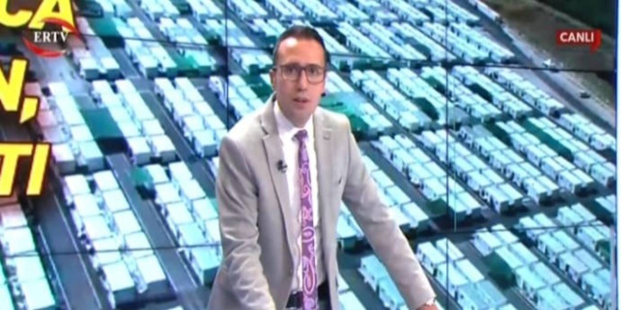 Canlı Yayında Depreme Yakalandı