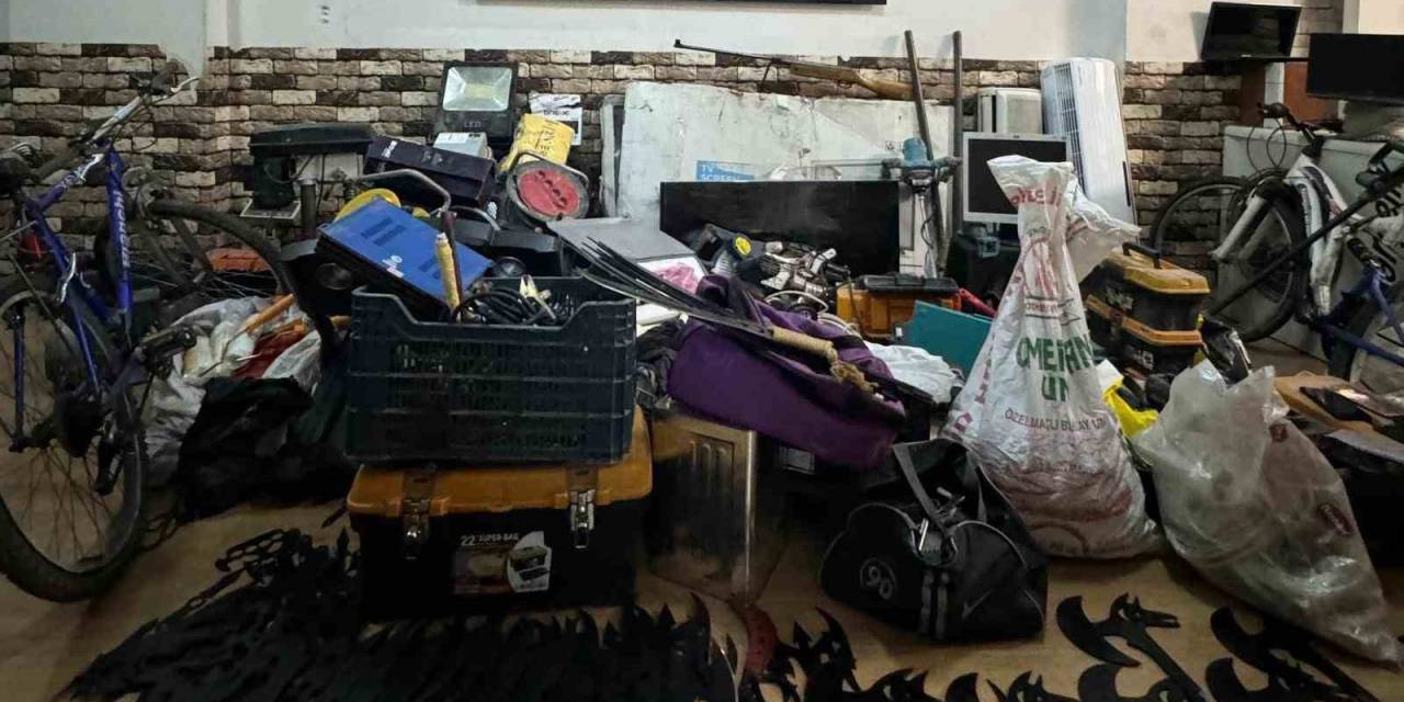 Hırsızlık Şüphelisinin Evinden 1 Milyon Liralık Çalıntı Malzeme Çıktı