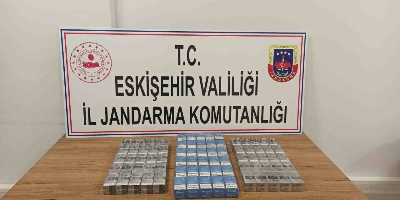 160 Paket Kaçak Sigara Ele Geçirildi