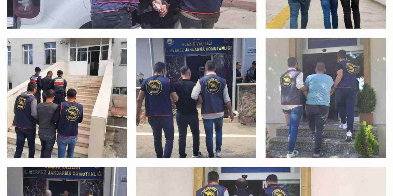 Elazığ’da Kesinleşmiş Hapis Cezası Bulunan 23 Zanlı Yakalandı