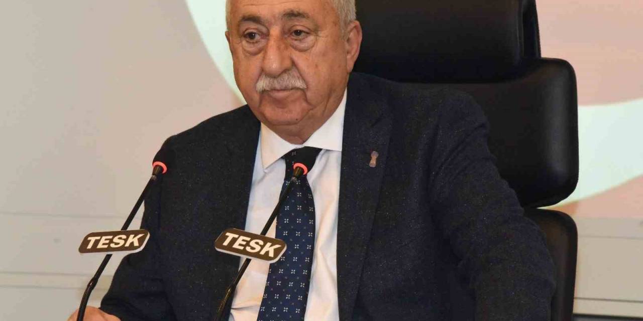 Tesk Başkanı Palandöken: "Bizim Çıraklarımız Çocuk İşçi Değildir, Onlar Ustalarından Meslek Öğrenen Öğrencilerdir"
