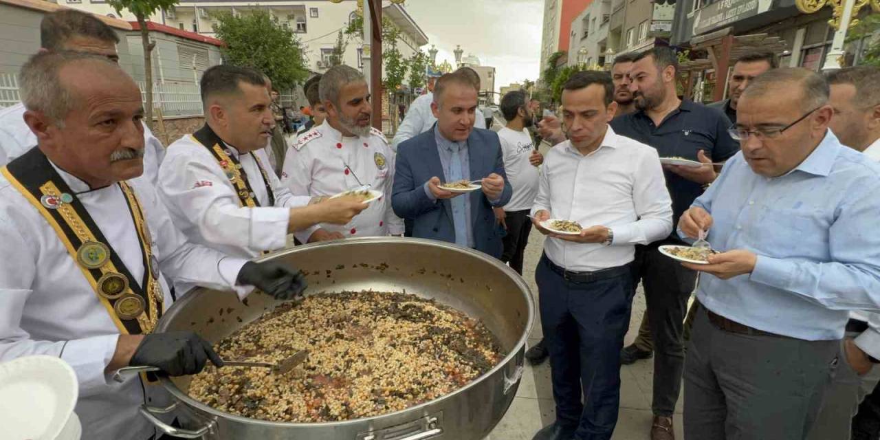 Silopi’de Patenti Alınan ’cudi Pilav’ının Festivali Yapıldı