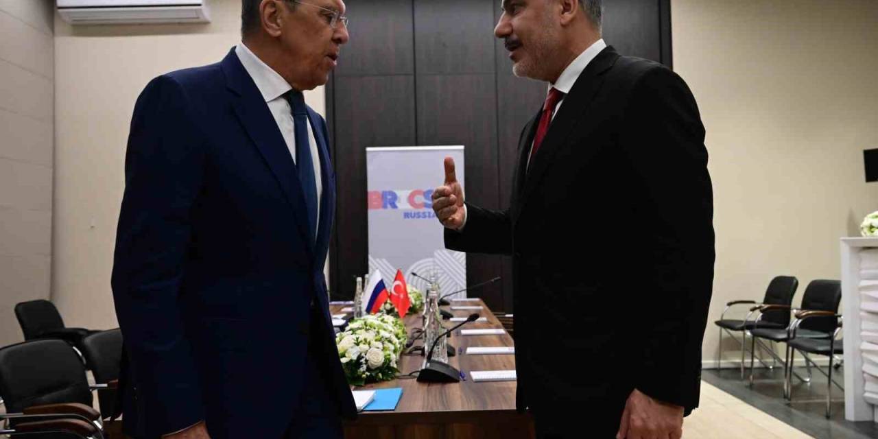 Bakan Fidan, Rus Mevkidaşı Lavrov İle Görüştü