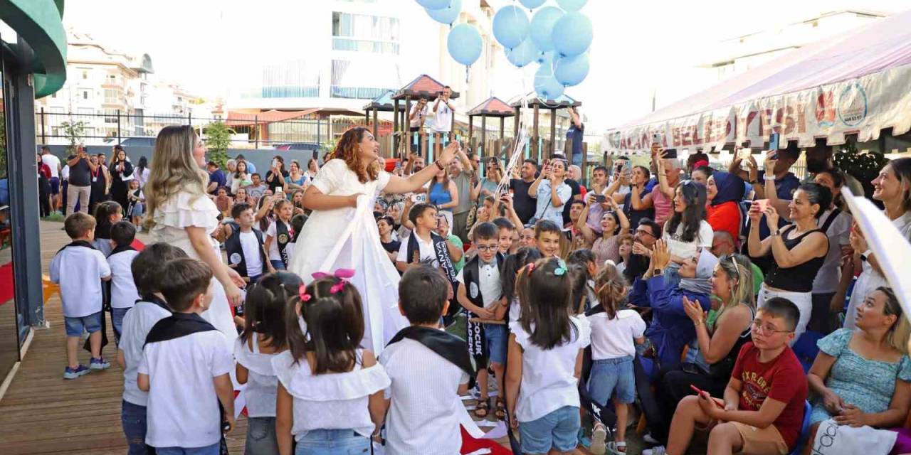 Alanya Belediyesi Kreş Ve Çocuk Akademisi’nde Mezuniyet Heyecanı