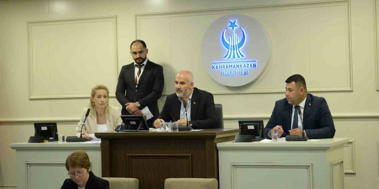 Kahramankazan Belediyesi Haziran Ayı Meclis Toplantısı Gerçekleştirildi