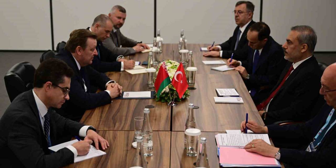 Bakan Fidan, Belarus, Etiyopyalı Ve Kazak Mevkidaşlarıyla Görüştü