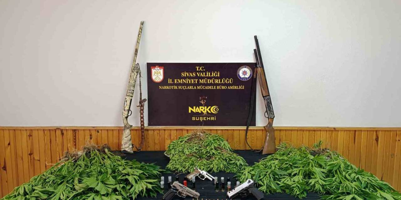 Sivas’ta Uyuşturucu Operasyonları: 4 Tutuklama