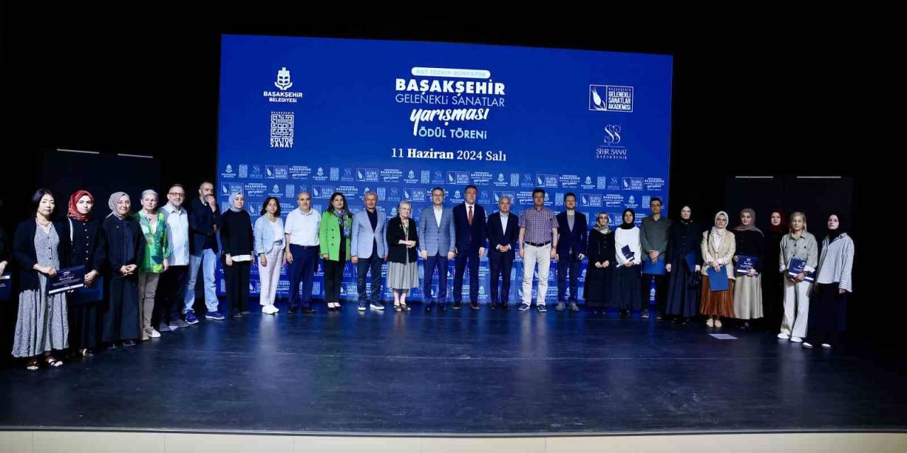 Başakşehir’de Gelenekli Sanatlar Yarışması’nın Kazananları Ödüllerini Aldı