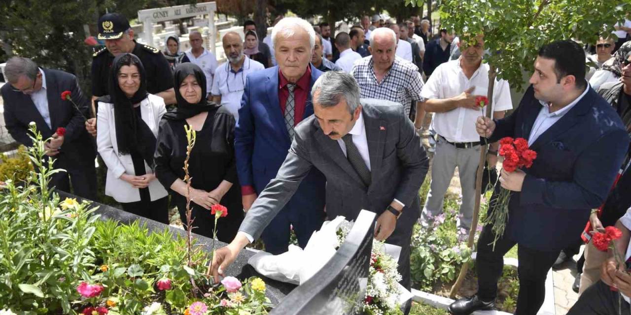 Şehit Polis Memuru Özsoy, Vefatının 8’inci Yılında Unutulmadı