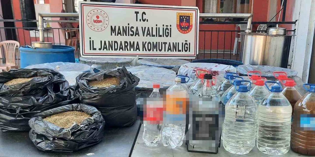 Manisa’da 600 Litre Sahte İçki Ele Geçirildi