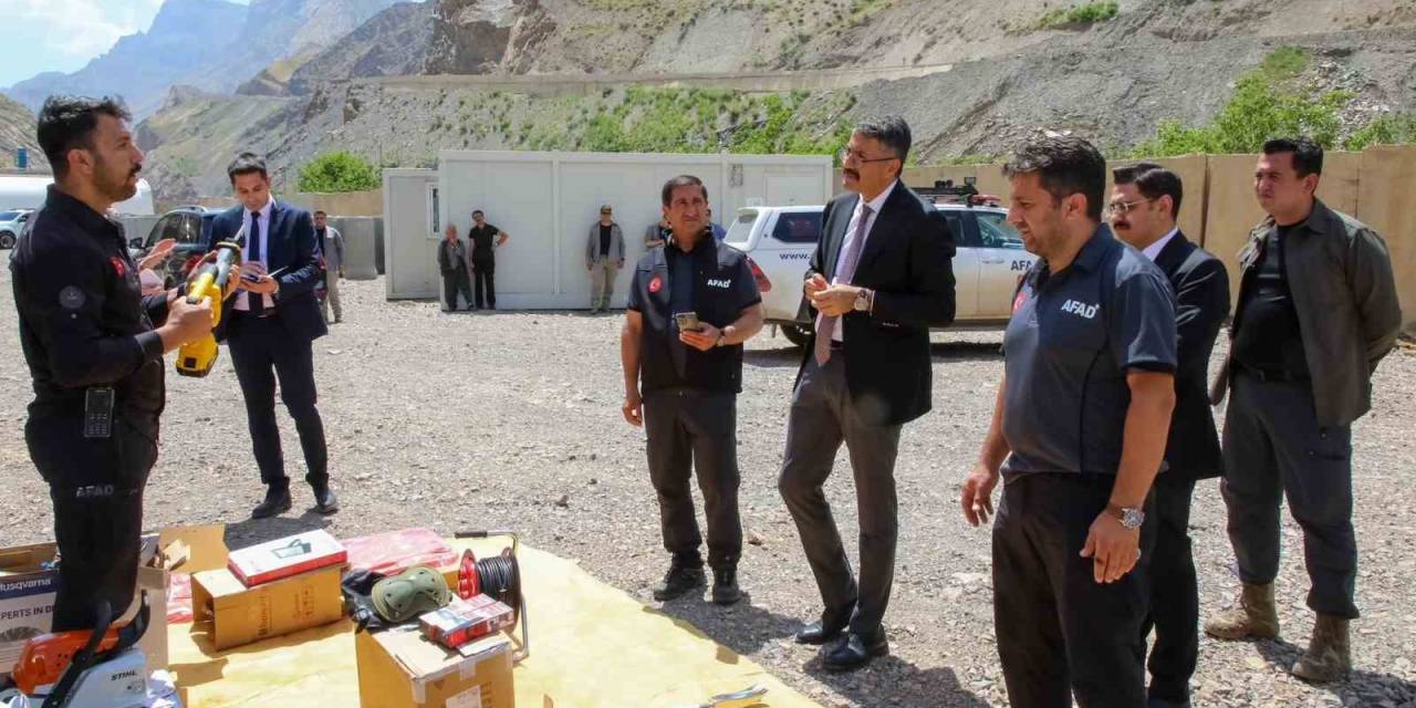 Vali Çelik Deprem Hazırlık Çalışmalarını Yerinde İnceledi