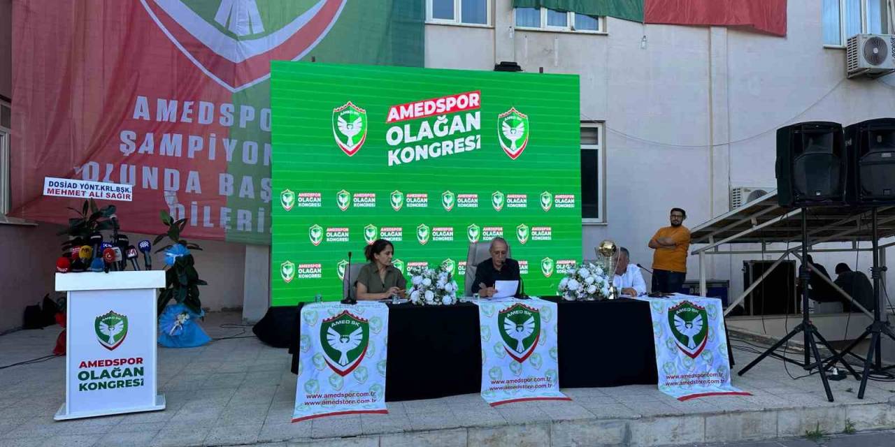 Amedspor’da Aziz Elaldı Güven Tazeledi