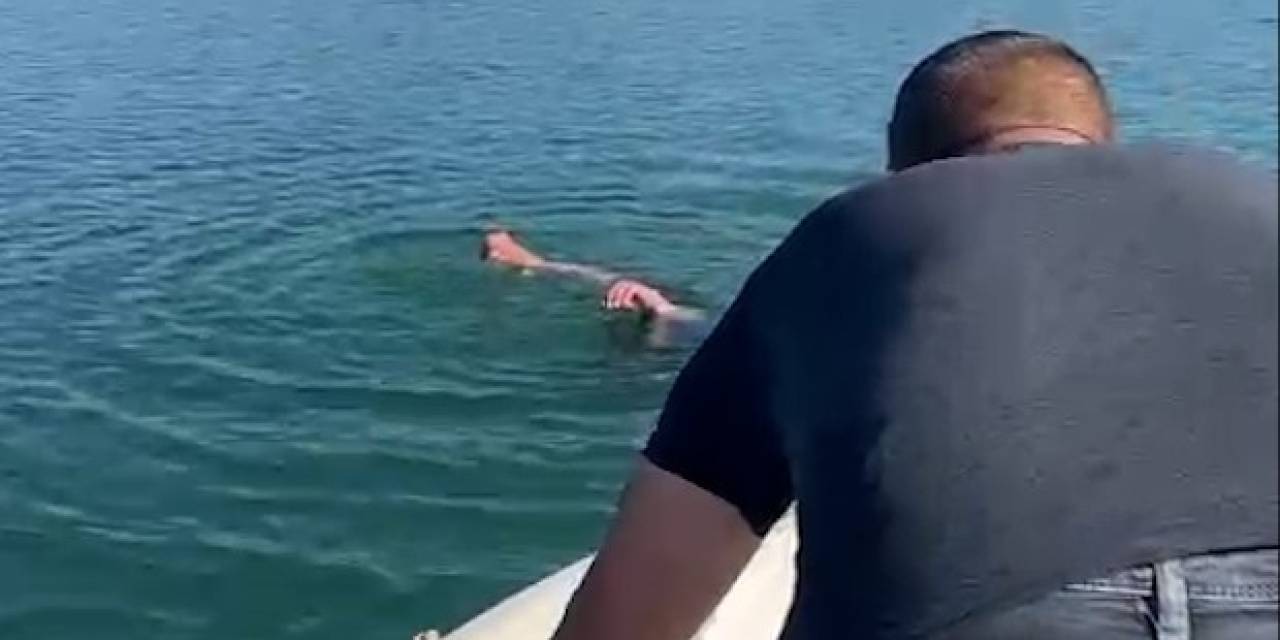 Tokat Almus Barajı’nda Bir Kişi Son Anda Kurtarıldı