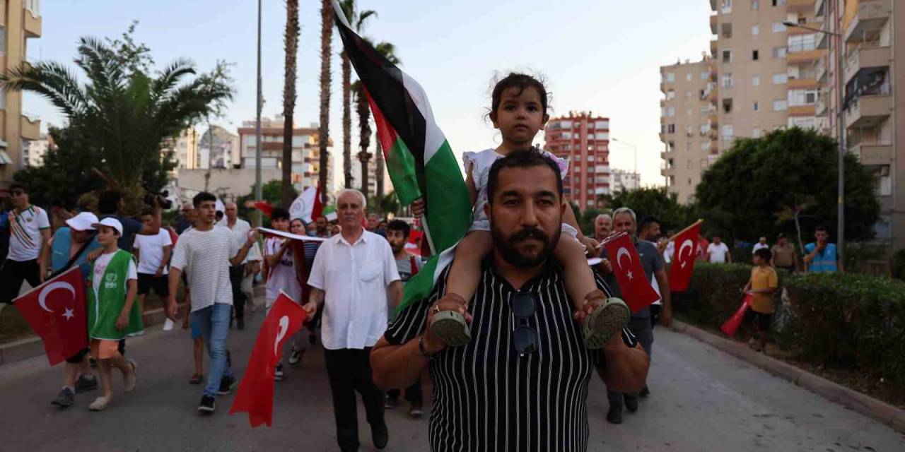 Kozanlılar Filistin Ve Doğu Türkistan İçin Tek Yürek Oldu