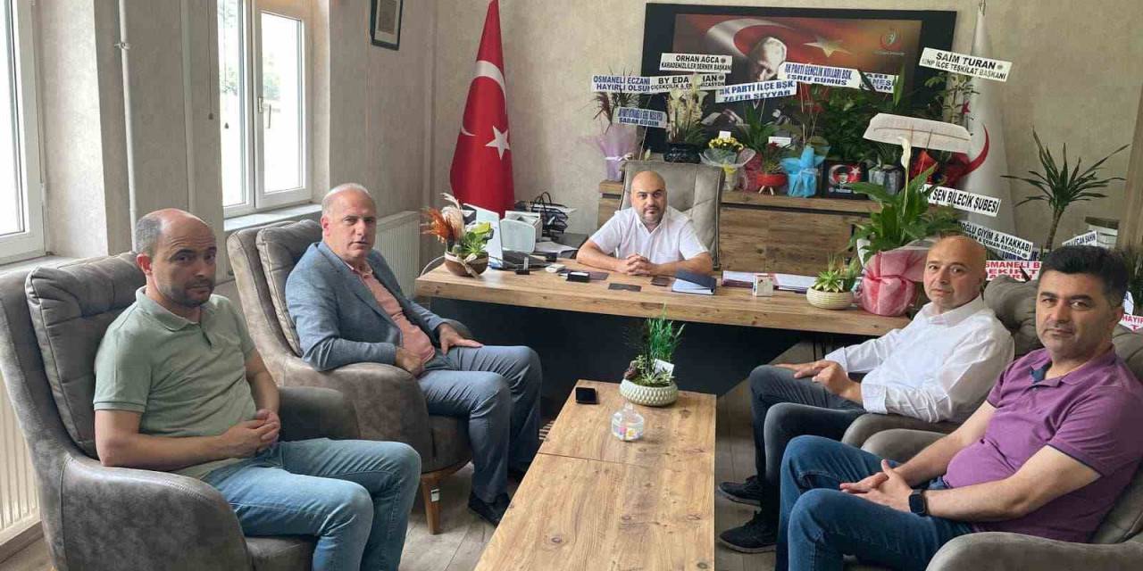 İlçenin Sevilen Doktoru Kızılöz’e Hayırlı Olsun Ziyaretleri Devam Ediyor