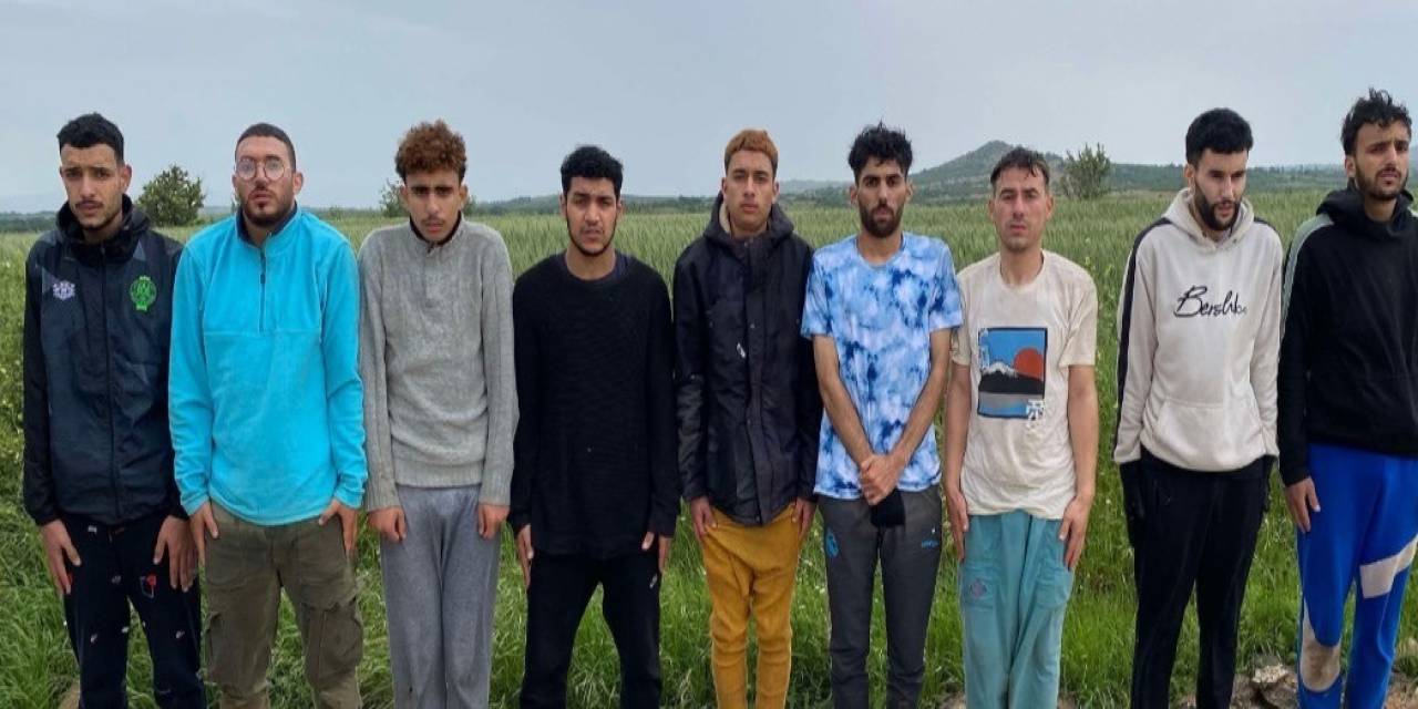 Bulgaristan Sınırında 9 Göçmen Yakalandı