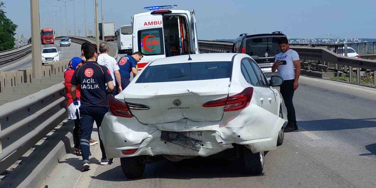 Samsun’da Zincirleme Kaza: 2 Yaralı