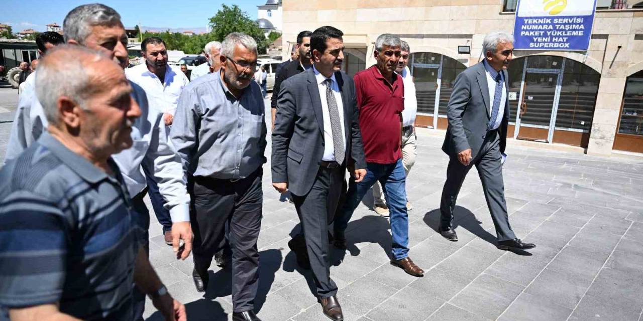 Taşkın, Eskimalatya’da Esnaflarla Bir Araya Geldi