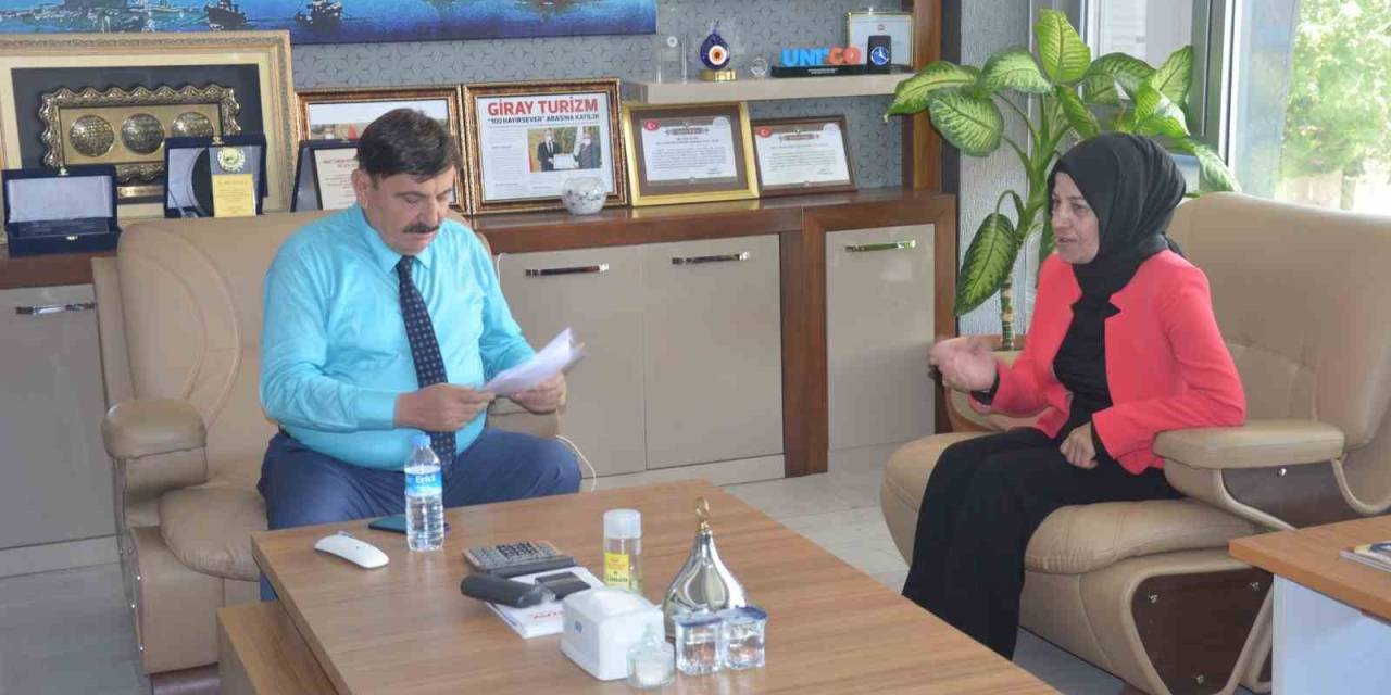 Gaziler Şehit Dul Ve Yetimleri Derneği’nden İş Adamı Dalgıç’a Ziyaret