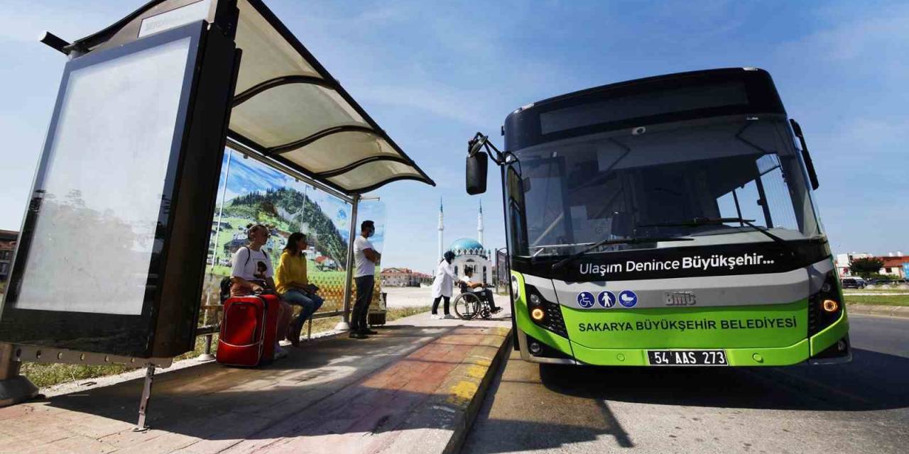 Sakarya Büyükşehir Otobüsleri Bayramın 4 Günü De Ücretsiz