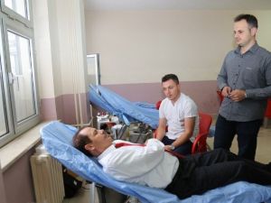 Bayburt Üniversitesinden Kan Bağışı Kampanyasına Destek