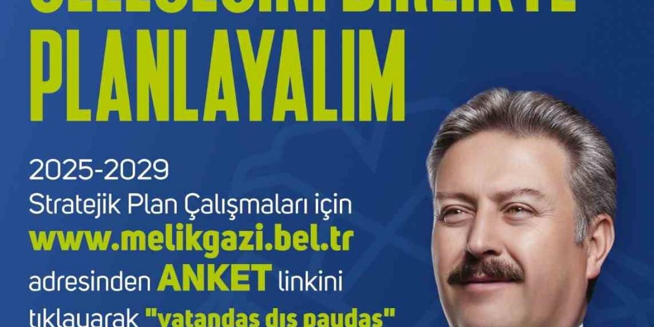 Melikgazi’den 5 Yıllık Stratejik Plan İçin Vatandaş Anketi