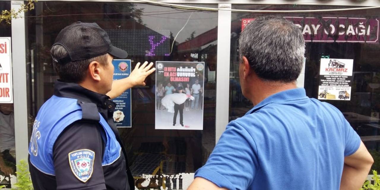 Eğlence Amaçlı Ateş Edilmesini Engellemek Amacıyla Bilgilendirme Yapıldı