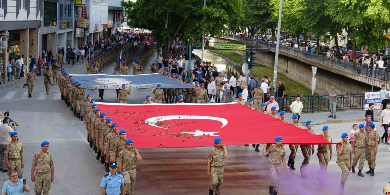 Kurtuluş Savaşı Ruhunu 95 Kilometrelik Yolu Yürüyerek Yaşadılar