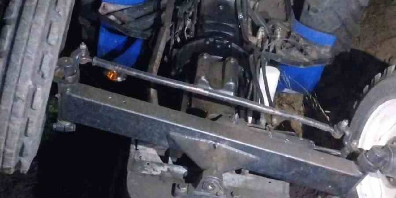 Devrilen Traktörün Altında Kalan Şahıs Hayatını Kaybetti