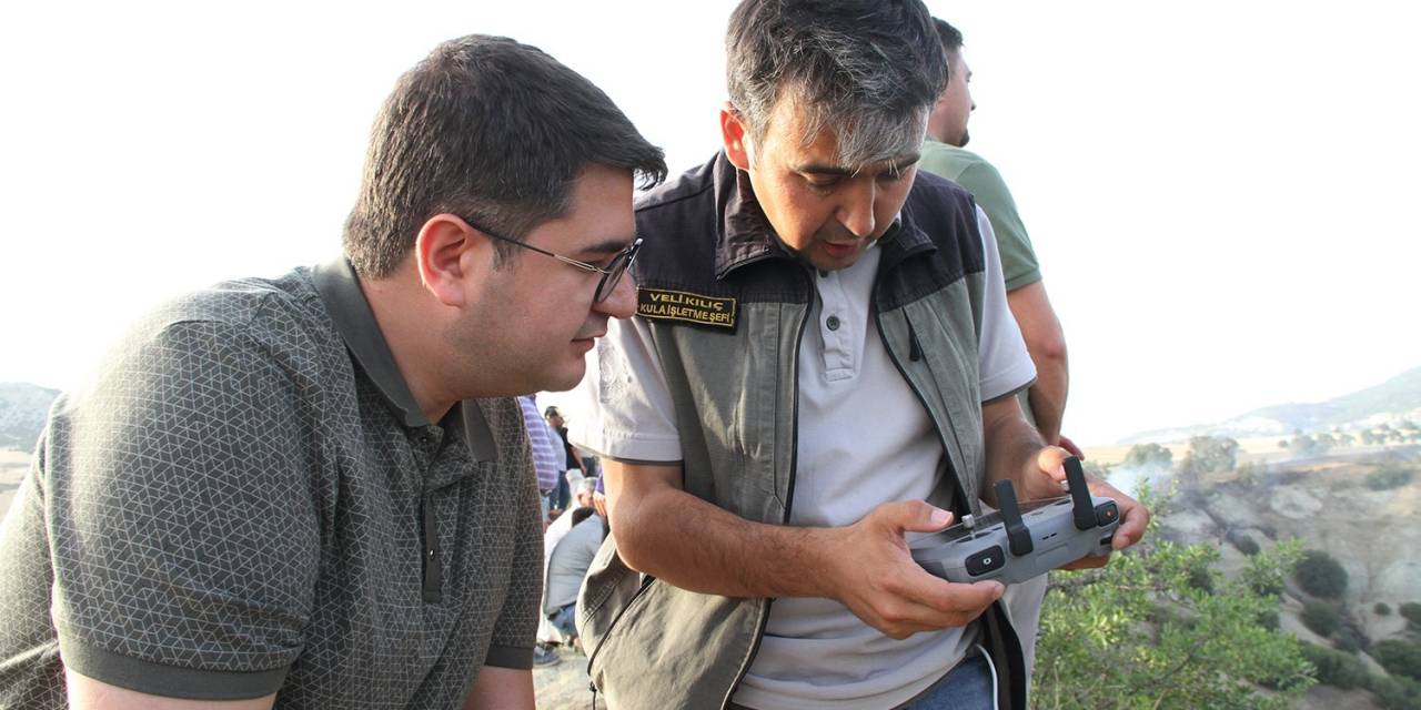 Kula’da Orman Yangını: 10 Hektar Alan Küle Döndü