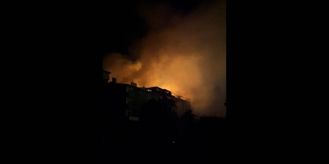 Kırklareli’de Korkutan Yangın: Binalar Alevlere Teslim Oldu, Mahalleli Sokağa Döküldü