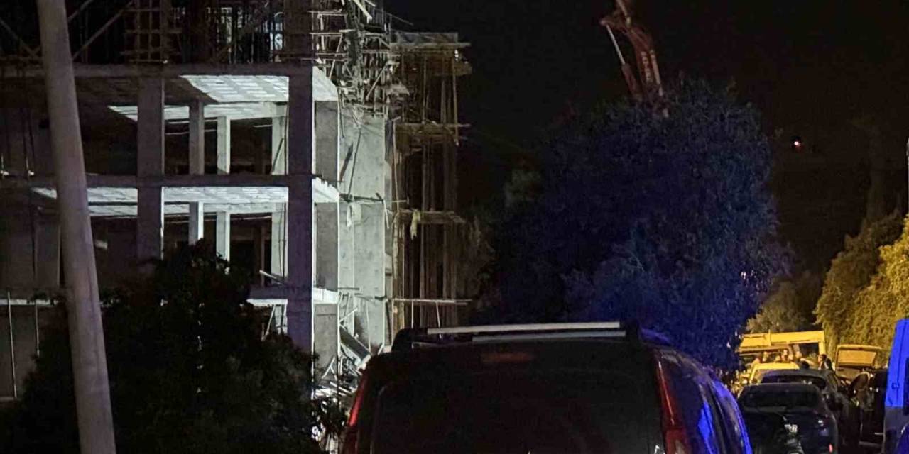 Beton Dökerken 4’üncü Kattan Düşen İnşaat İşçisi Ağır Yaralandı