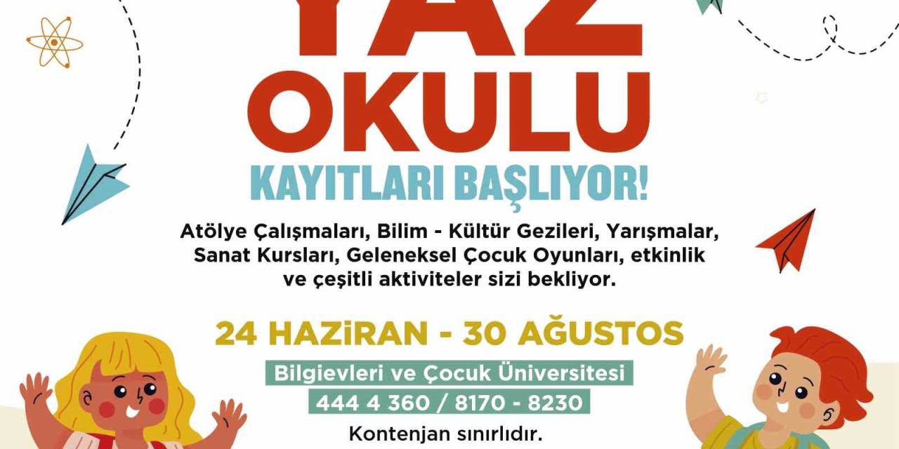 Küçükçekmece’de 10 Bin Öğrenci Yaz Okullarından Faydalanacak
