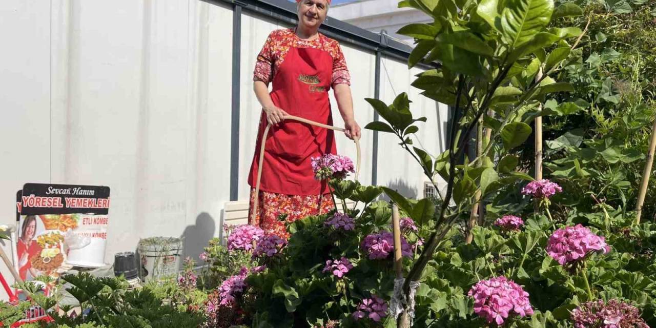 Hayalini Kurduğu Bahçeli İş Yerine Konteyner Çarşıda Kavuştu