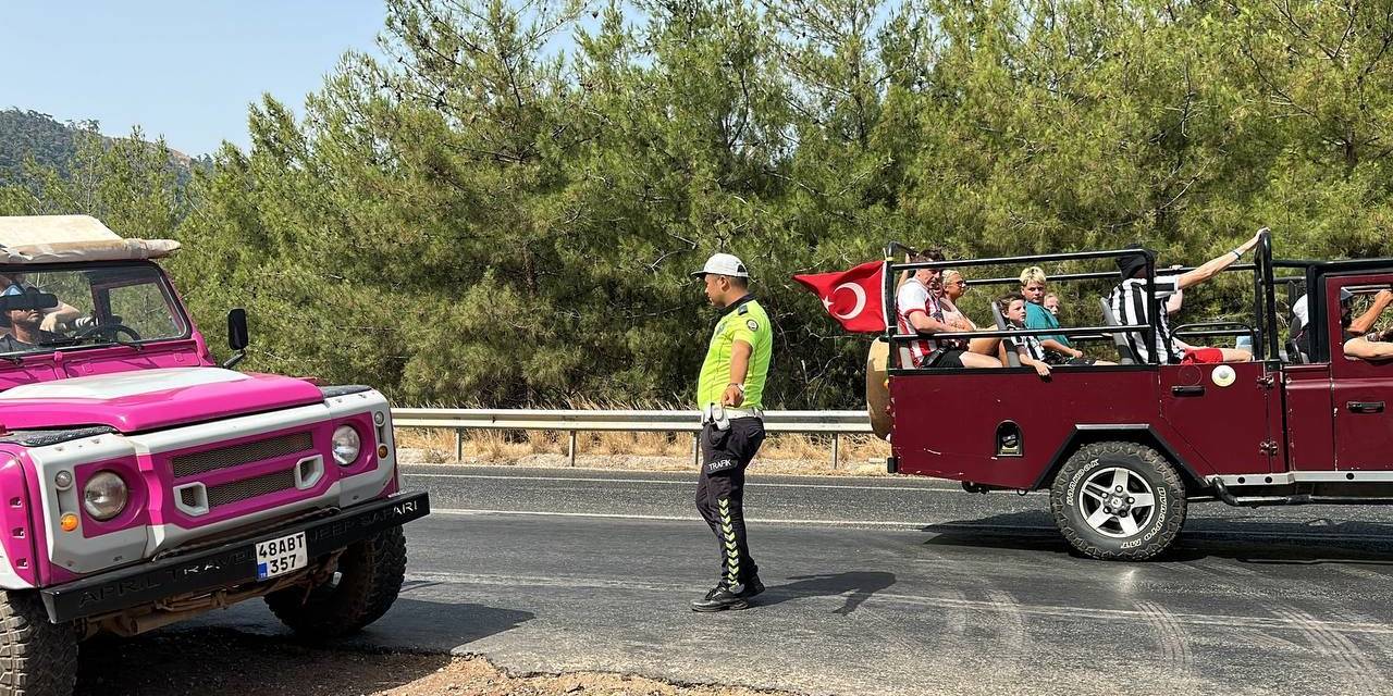 Marmaris’te Jeep Safari Turlarına Sıkı Denetim