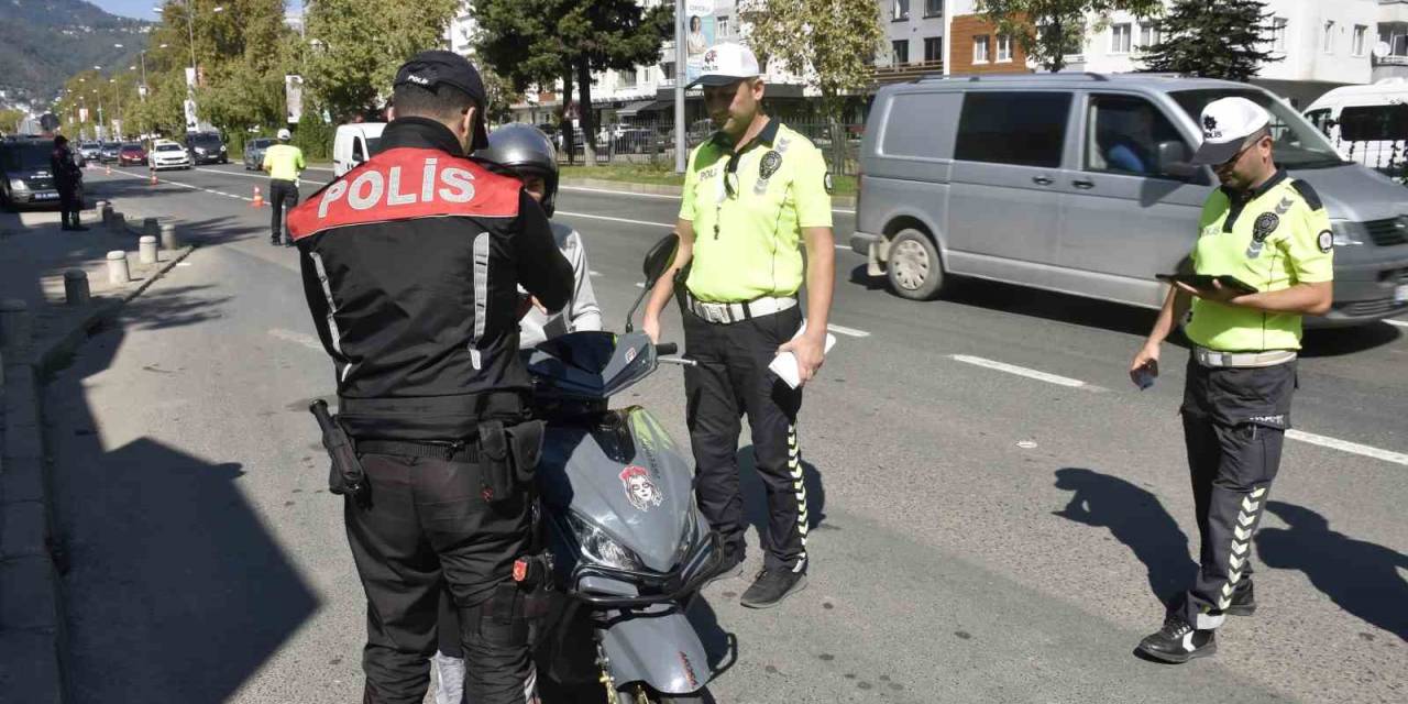 Ordu’da Bir Haftada 15 Binden Fazla Araç Denetlendi