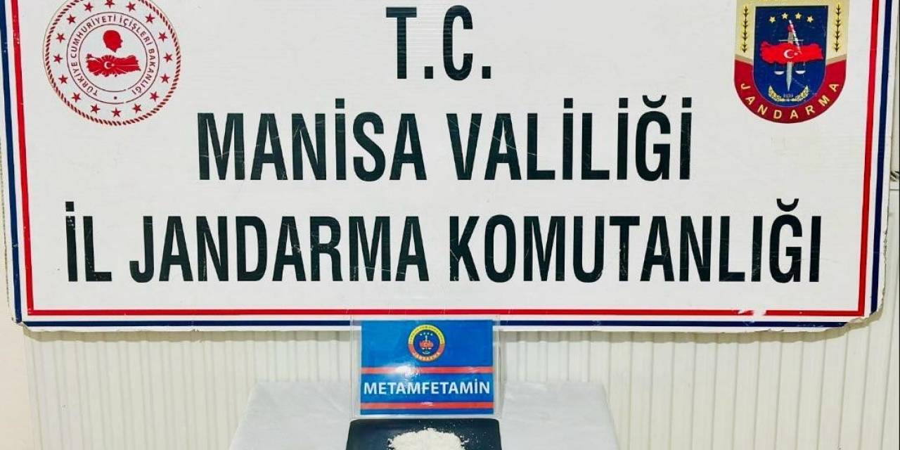 Manisa’da Üzerinden Metamfetamin Çıkan Şüpheli Tutuklandı