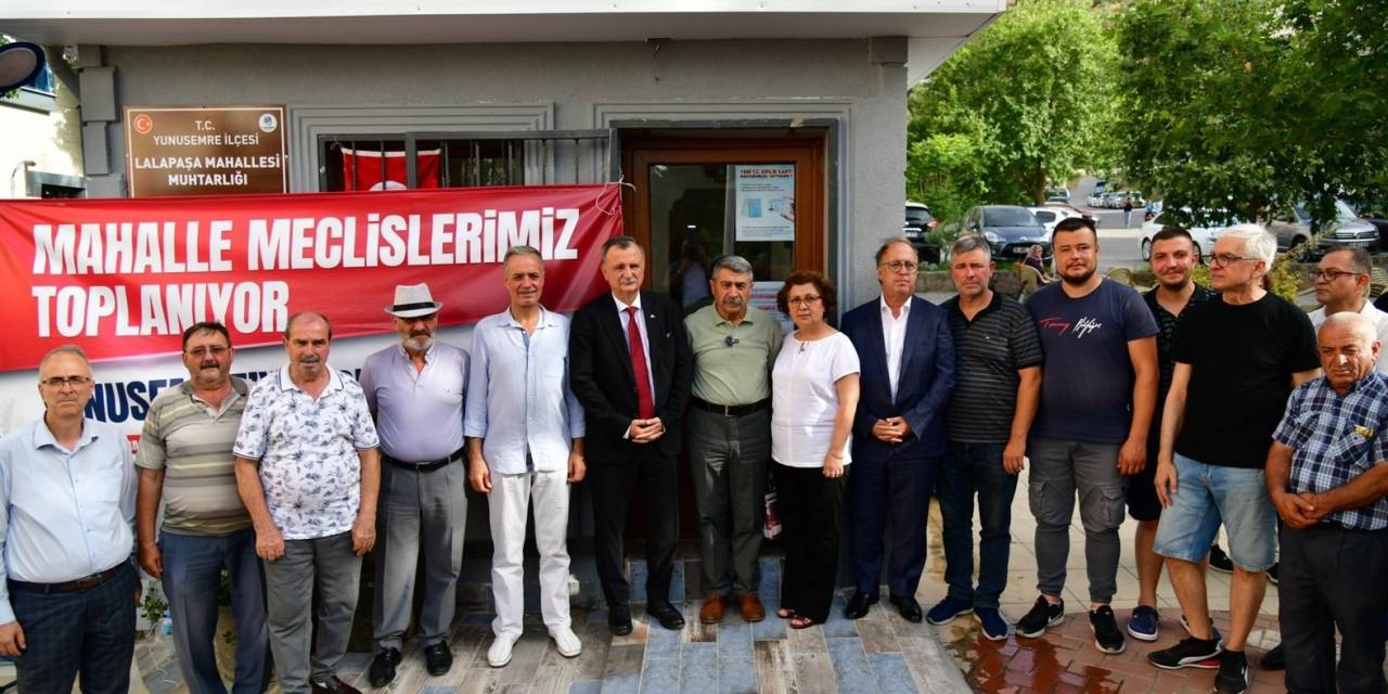 Yunusemre’de Mahalle Meclisleri Kuruluyor