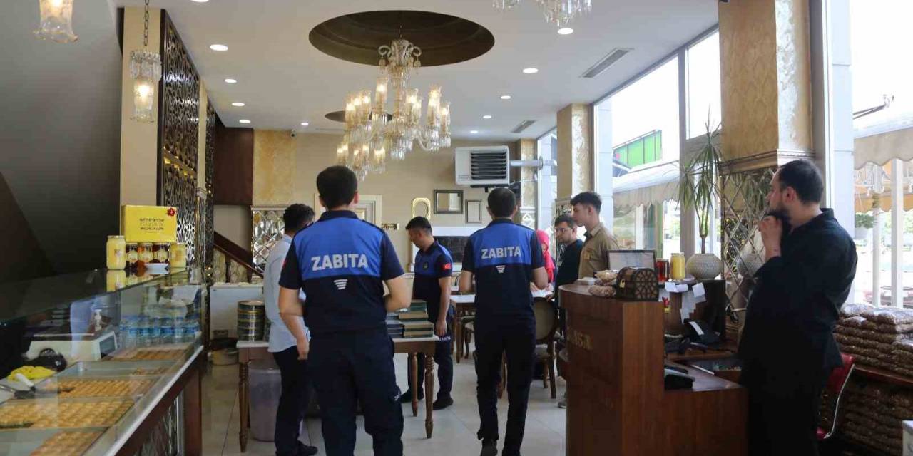 Zabıta Ekipleri Bayram Denetiminde